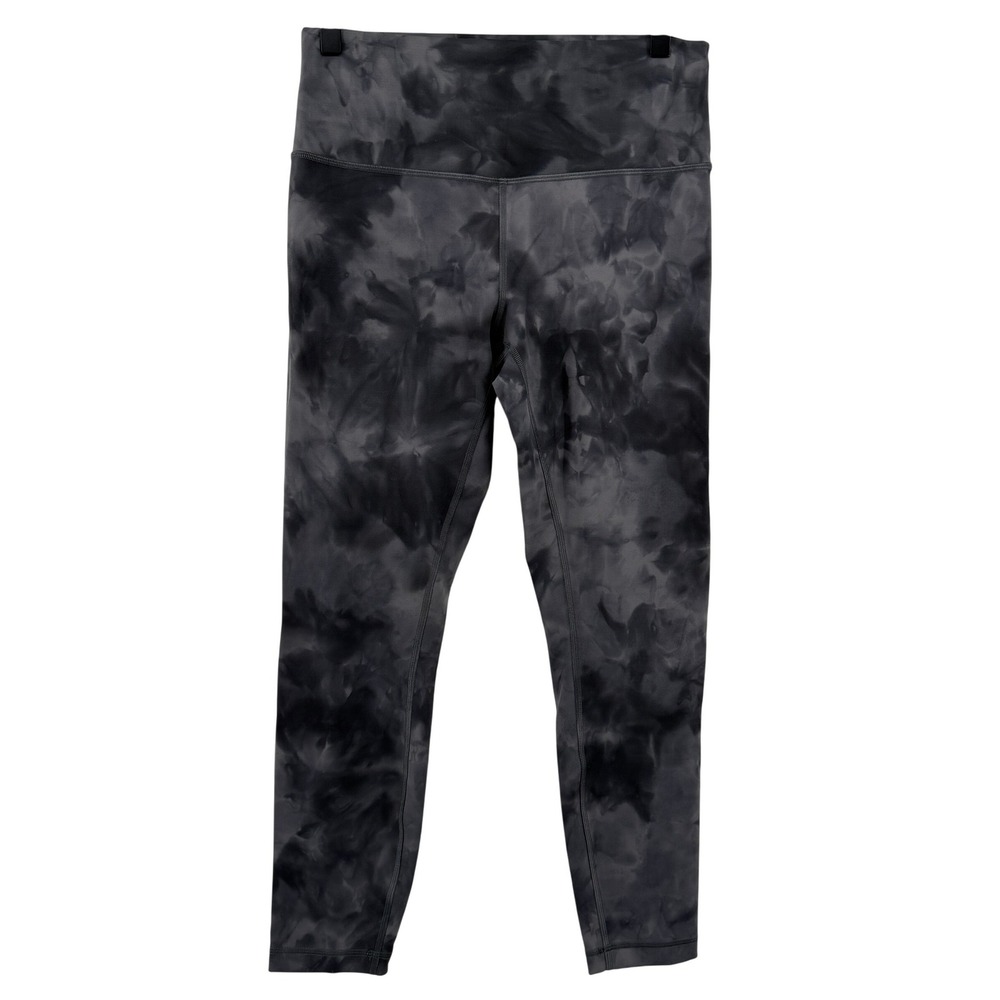 Lululemon Wunder Train High-Rise Tight 25" Diamond Dye Pitch Grey Women 10